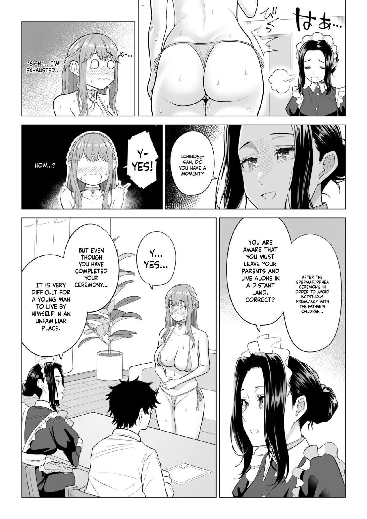 Hentai Manga Comic-In a World Where Men Are Scarce, Sperm Is a Precious Resource 3-Read-10